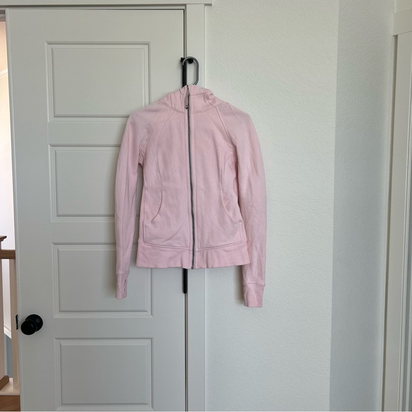 Lululemon strawberry milkshake full zip scuba size 4 - Picture 4 of 5